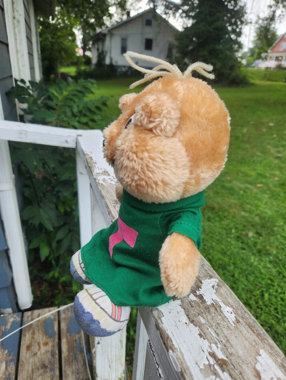 Theodore Chipmunk Vintage plush doll from Alvin and the Chipmunks - Picture 3 of 12